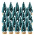 thumbnail image 2 of Mini cepillo para botellas de árboles de Navidad, 12 Uds., árboles de plástico, adornos de nieve para invierno, manualidades de mesa, decoración DIY, regalo de Navidad, 2 of 4