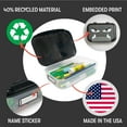thumbnail image 3 of ZIPIT Black Monster Recycled Plastic Pencil Box for Kids, Elementary School Box, 3 of 8