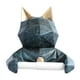 thumbnail image 2 of Porta rollos de papel higiénico de pared, novedoso, estatua, soporte para pañuelos, decoración de cocina Cat_Dark Azul, 2 of 9
