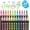 24 Color, variant on Double Line Outline Markers 24 Colors Super Squiggles Glitter Markers Self Outline Metallic Marker, Doodle Shimmer Marker Drawing Pens for Christmas Greeting Card, Birthday Gift, DIY Art Crafts