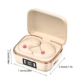 thumbnail image 3 of Auriculares Inalámbricos Bluetooth Auriculares Inalámbricos Bluetooth 5.3 en el Oído Auriculares Ligeros con Micrófono Incorporado Auriculares Inmersivos Ipx4 con Caja de Carga Auriculares Inalámbrico, 3 of 8
