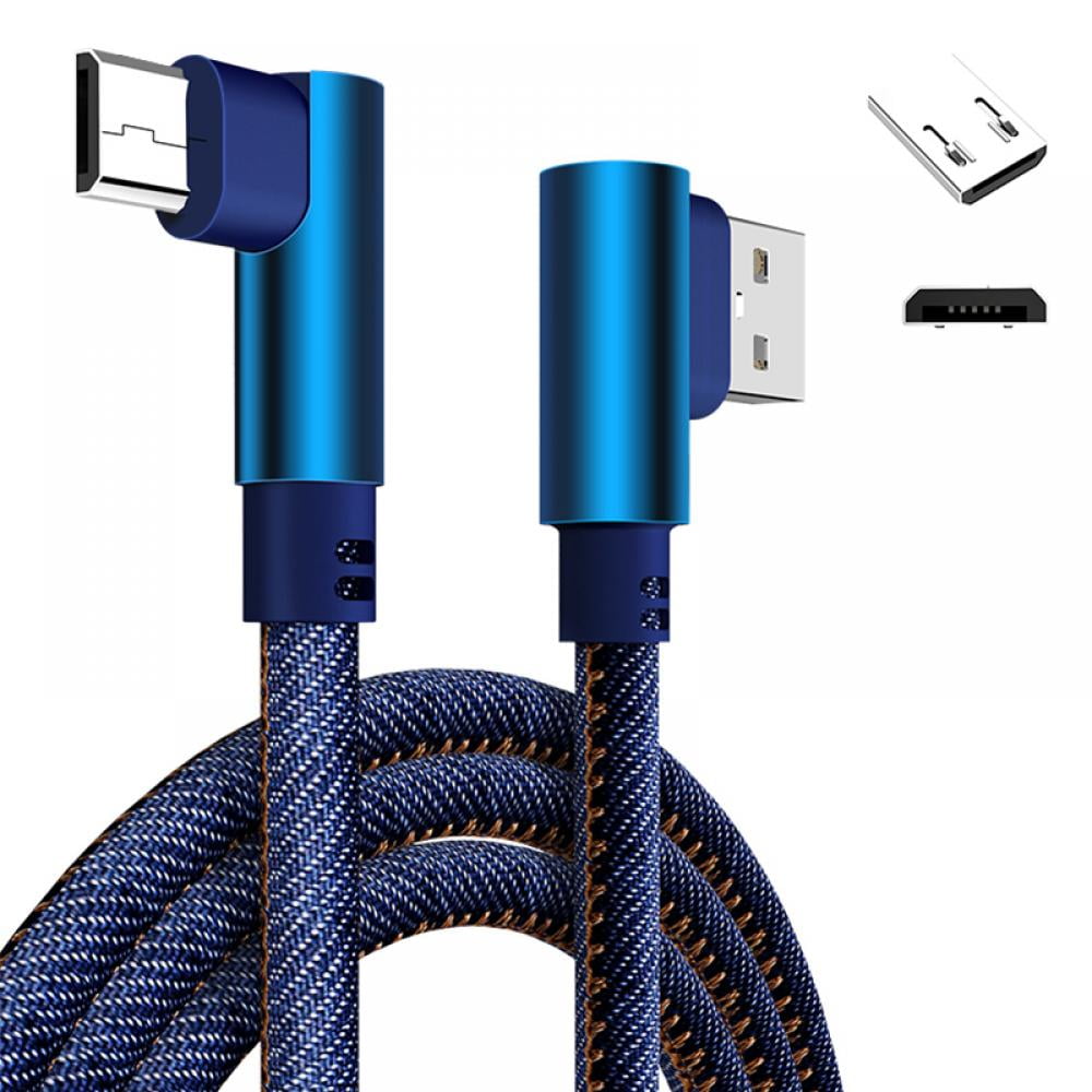 Bluetype-C 6.6ft Type C Fast Charging Nylon Braided Cord for Samsung Galaxy S10 S10e S9 Note 8 9 S8 S8 Google Pixel 3 Magnetic Tips USB C Magnetic Charging Cable 3 Pack