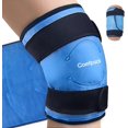 thumbnail image 1 of WWS-Knee Ice Pack Wrap for Pain Relief, Reusable Gel Knee Ice Pack for Injuries, Hot Cold Therapy for Knee Replacement Surgery, ACL, Arthritis, Meniscus Tear, Swelling, 1 of 4