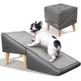 thumbnail image 1 of Escalera para perros Aronyada de 16 cm para perros y gatos pequeños con rampa, 1 of 9
