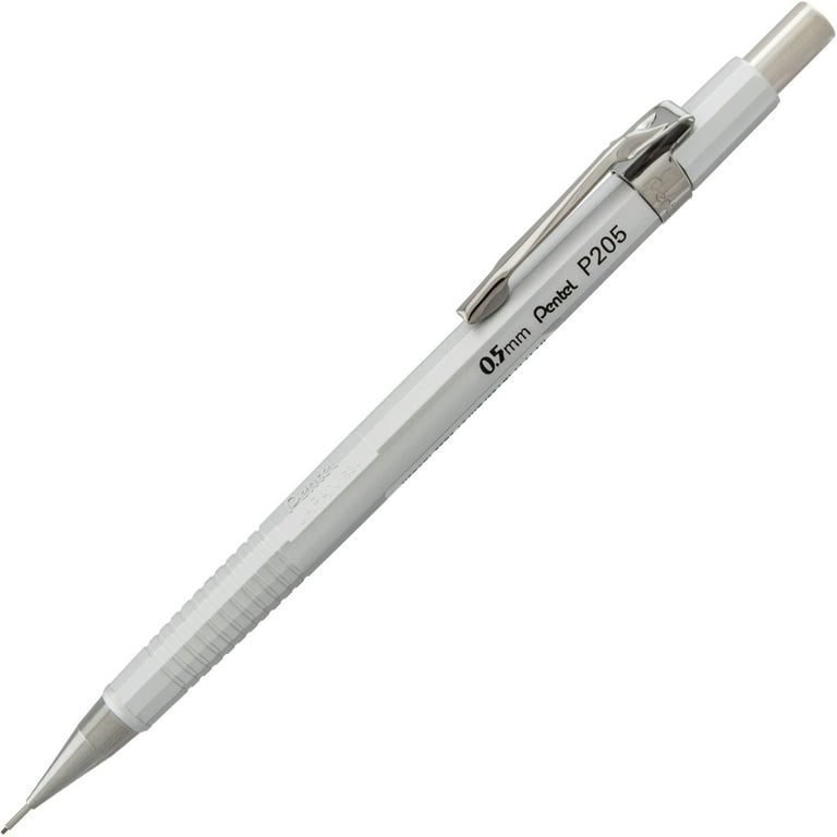 Pentel Sharp Mechanical Pencil, .5mm, Metallic Silver - Walmart.com