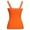 Neon Orange, variant on Womens Lace Trim Camisoles - Navy