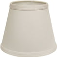 thumbnail image 4 of 19" White Empire Slanted No Slub Lampshade, 4 of 4