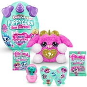Rainbocorns Puppycorn Surprise Series 3 (Pink Karmo) by ZURU, Collectible Plush Stuffed Animal, Surprise Egg, Sticker Pack, Slime, Dog Plush, Ages 3+ for Girls, Children Pink Karmo