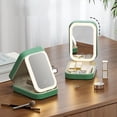 thumbnail image 2 of LED Makeup Mirror Bag with Lights, Portable Cosmetic Storage Case - 3 Colors, 2 of 5
