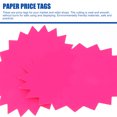 thumbnail image 3 of NUOLUX Carteles De Precio En Papel Fluorescente Rosa Con Explosión Para Tiendas Y Supermercados, 3 of 6