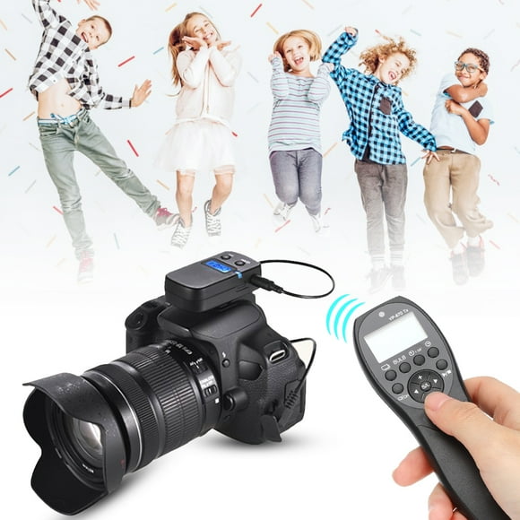 Shutter Remote Control Camera Shutter Remote Control Wireless Timing Shutter Remote Control YouPro YP-870/S2 Ⅱ Wireless Timing Shutter Remote Control With LCD Display Screen For