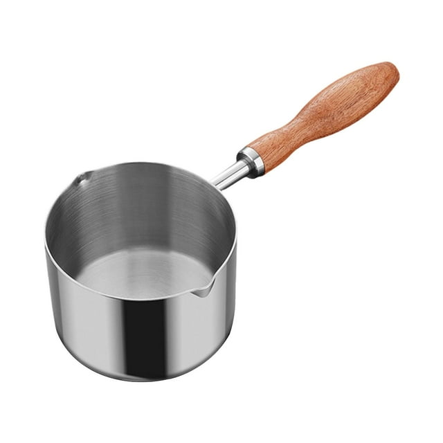 simhoa Hot Oil Pan Cooking Pot Nonstick Pancake Pot for RV Travel Home Heating Soup 300ml