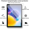 thumbnail image 3 of NSFN] For DOOGEE T10W Glass Film for Tablet 10.1 Inch Glass Film, LCD Protective Glass Film, 9H Hardness, Ultra-Thin, High Transmittance, Automatic Adhesion, Scratch Prevention, 2 Pack, 3 of 7