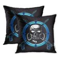 thumbnail image 1 of ECCOT Scuba Diver Skull Dead Zombie Bone Fear Bones Cranial Death Deathtattoo Pillowcase Pillow Cover 20x20 inch Set of 2, 1 of 1