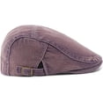 thumbnail image 4 of Newsboy Cap for Men Adjustable Flat Ivy Gatsby Cabbie Driving Hat Breathable Denim Cotton Golf Cap, 4 of 7