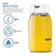 thumbnail image 3 of Minibotellas de 113 ml para mininevera, envases reutilizables para jugo con tapas blancas, botella pequeña para líquidos en la lonchera infantil, envase de plástico transparente vacío con tapas para, 3 of 6