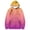 R172/Purple-yellow gradient, variant on Vividxx Hoodies For Girls Fall Winter Gradient Long Sleeve D Hooded Sweatshirt Pocket Sports Casual Kids Pullovers Top Streetwear 12-24 Months