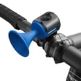 thumbnail image 2 of ¡Venta caliente! Bocina de bicicleta eléctrica 120dB Adultos Niños Alarma de bocina de bicicleta IPX4 Bocinas de bicicleta electrónicas a prueba de agua para manillares Ebike Scooter Horn, 2 of 8