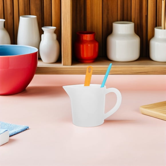 Hytrove 1Jgo Vaso De Silicona Reutilizable Con Compartimentos Para Mezcla Y De Pintura Y Resina