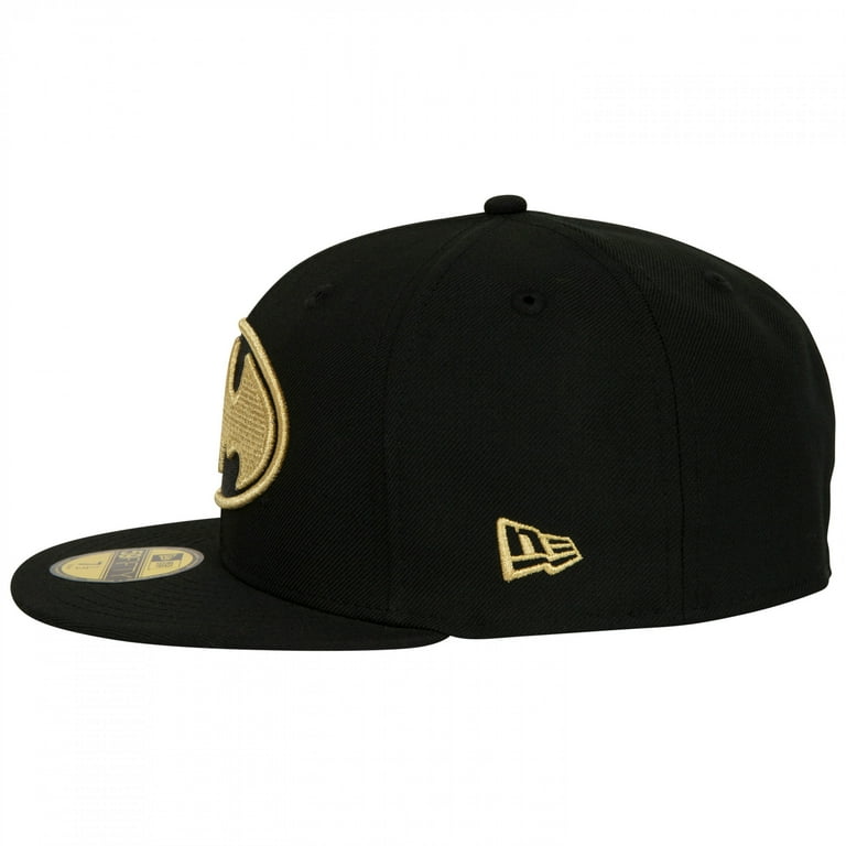 New Era Batman Gold Logo Black Colorway 59Fifty Fitted