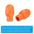 thumbnail image 4 of Drum Mute Drumstick Silent Tip Drum Dampener Silicone Rubber Practice Percussion Tips Protectors Mute Orange 4 Pack, 4 of 6