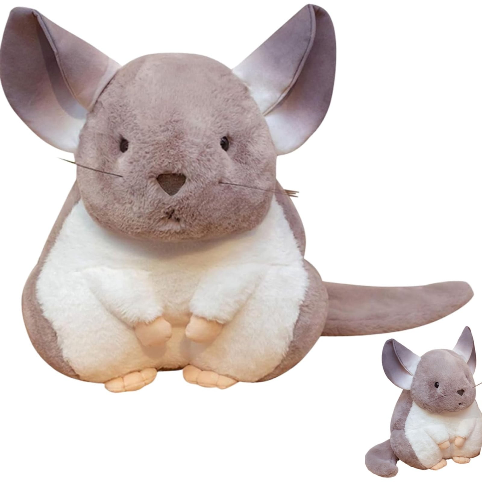 RUIG Hamster Stuffed Animal Plush, Adorable Plush Stuffed Hammy, Ultra-Soft Toy, Made with Premium Fill, Expressive Face and Natural Whiskers; Machine Washable, Gift for Animal Lovers