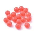 thumbnail image 2 of Fluorescence Chunky Acrylic Beads Round Light Coral 20mm Hole: 2~3mm about 105pcs/500g DIY, 2 of 3