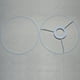 thumbnail image 2 of Matsuzay Lámpara Circular de hierro, anillo de sombra de luz, instalación fácil y elegante, actualización instantánea, ajuste duradero, 2 Decoración del hogar, 2 of 6