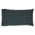 thumbnail image 3 of VHC Brands, Pine Grove Plaid King Pillowcase, Green, 21x40, Set of 2, 3 of 3