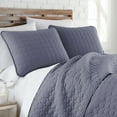 thumbnail image 3 of Southshore Fine Linens Oversized Quilt Bedding Set lightweight, bedspread 3-Piece, two matching shams, Denim, King / California King, 3 of 6