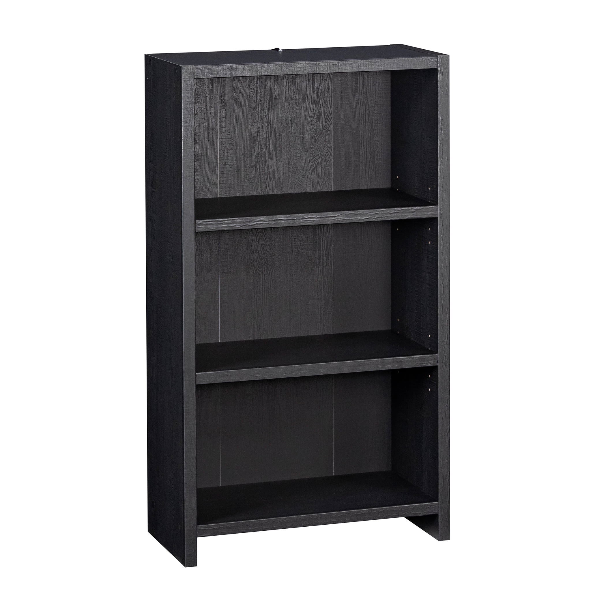 (2 pack) Mainstays Westley 3 Shelf Bookcase, Black Finish