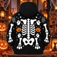 thumbnail image 5 of HAYIMI Halloween Pet Pouch Hoodie for Women Men, Funny Festive Sweatshirt With Front Pockets Carry Pouch For Small Dogs And Cats, Tops For Hoodie with Dog Carrier Pet Pouch Pocket, 5 of 7