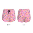 thumbnail image 6 of Goofa Donut Printed Women 2 in 1 Running Shorts,Quick Dry Athletic Workout Shorts,High Waisted Athletic Shorts with Liner Pockets-X-Large, 6 of 9