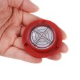 thumbnail image 5 of Uxcell High Precision Horizontal Bubble Level Round Bull's-Eye Level Measuring Layout Tools for RV TV Picture Red White 49x12mm, 5 of 7