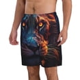 thumbnail image 2 of Vsdgher Forest Cool Lion Men's Beach Shorts, Surfing shorts, Swim trunks, Quick Dry Swim Trunks for Surfing Beach Fun -X-Large, 2 of 6