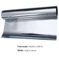 thumbnail image 2 of Raindrops Privacy Window Tinting Film for Home Silver Plastic One Way Reflective Film Suitable for Window Glass, 2 of 8