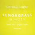 thumbnail image 5 of Colonial Candle Lemongrass Ginger 14.5 oz 3 Wick Candle, Yellow, 5 of 8