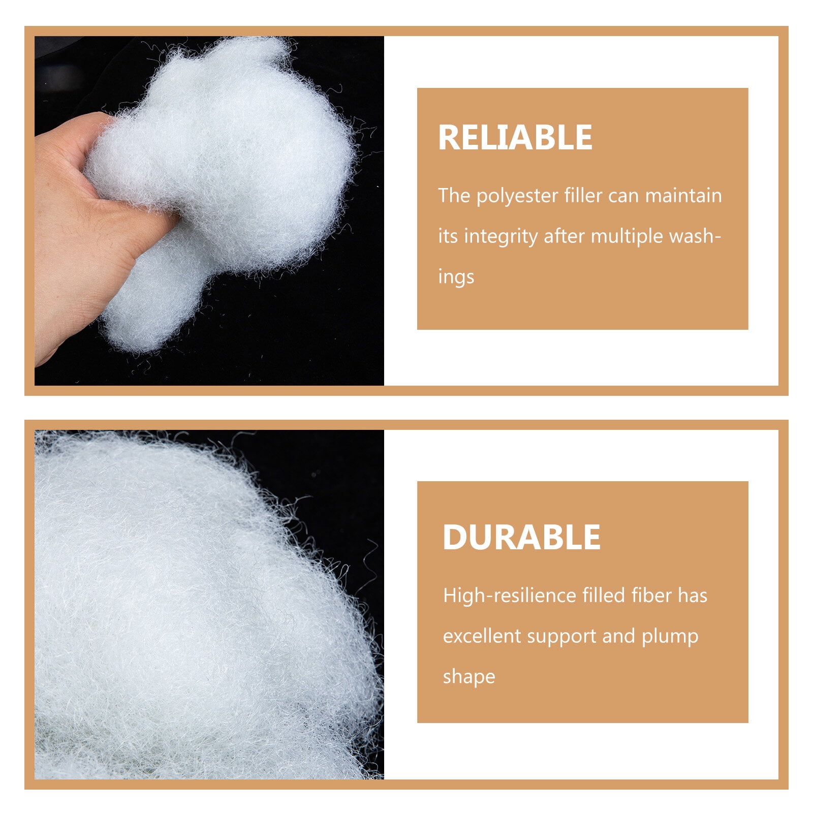 1000g High Quality Pearl Cotton Environmental Stuffing Fiber Filling  Material Toys pillows Doll insert Fiberfill
