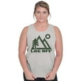 thumbnail image 3 of Log Off Nature Outdoors Hike Camping Tank Top T Shirts Men Women Brisco Brands M, 3 of 6