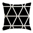 thumbnail image 1 of Pillow Cover Geometric Pattern Throw Pillowcase Exquisite Design Super Soft Wear Resistant Decorative Cushion Cover for Bedroom Sofa Hidden Zipper, 1 of 8
