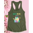 thumbnail image 3 of Best Mom Ever Pastel Color Racerback Tank Women -Image by Shutterstock, Female x-Large, 3 of 4