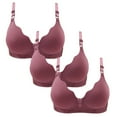 thumbnail image 1 of Comfortable Bras for Women,Womans Comfortable Breathable Bra Underwear No Rims, 1 of 5