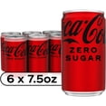 thumbnail image 3 of Coca-Cola Zero Sugar Soda Mini Cans 6 CT / 7.5 fl oz - Pack of 1, 3 of 4