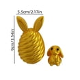 thumbnail image 3 of Easter Basket Stuffers, Printed Bunny Egg Set With Mini Cute Inside Surprise, Home Office Desk Decor Easter Decorations Gifts For Teen, Festive Holiday Decor, 3 of 8