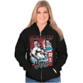 thumbnail image 3 of Street Fighter E Honda Heavy Hitter Zip Up Hoodie Men's Women's Brisco Brands S, 3 of 6