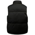 thumbnail image 2 of SWSMCLT Women's Puffer Vest Puffy Fall Quilted Sleeveless Jacket Insulated Casual Pocket Full Zip Winter Slash Pocket Tank Top Black Large, 2 of 5