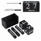 thumbnail image 3 of Wooden Perpetual Calendar Cube Calendar Block Month Date Display Home Office Decor (Black), 3 of 4