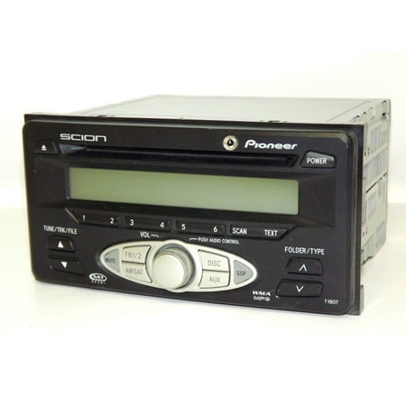 2006 Scion Xb Bumper - Scion Xa Xb T1807 Radio AM FM mp3 wma CD w iPod Input 2004 2005 2006 DEH-M8057zt - Refurbished