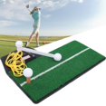 thumbnail image 3 of Sonew PP Grass Mat,Swing Training Practice Green Mat Trainer Indoor Tool Black PP Grass Mat Home Backyard,Mat, 3 of 11