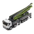 thumbnail image 1 of Bomba de cemento fundido a presión, modelo de camión transportador de hormigón de Metal, camión de transporte de cemento, vehículo de ingeniería, modelo de coche, regalo para niños, 1:50, 1 of 5